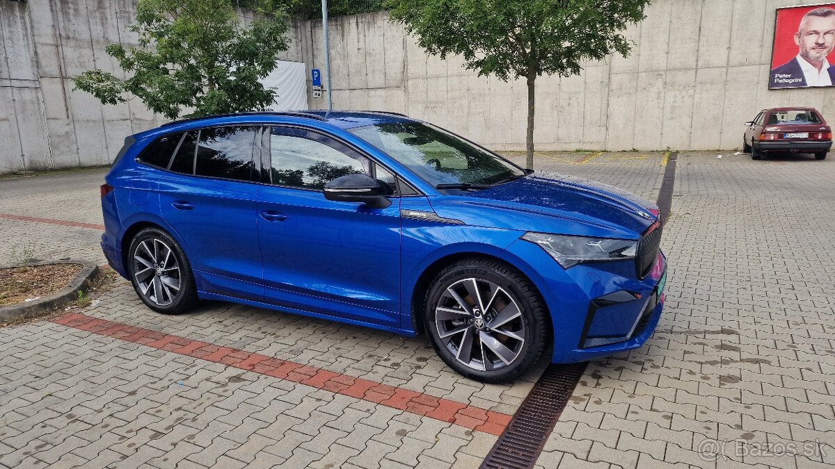 Škoda Enyaq iV 60 Sportline 132kW-(SoH)- batérie-100%