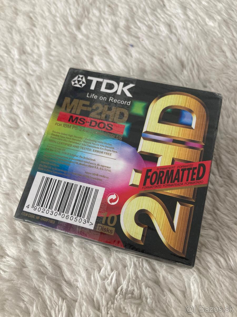 PC - DISKETY TDK (Nové)