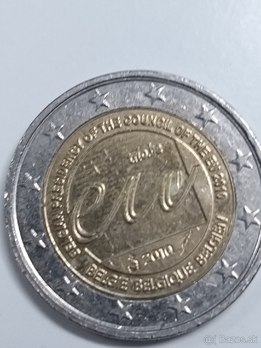 2 eurova minca belgie 2010