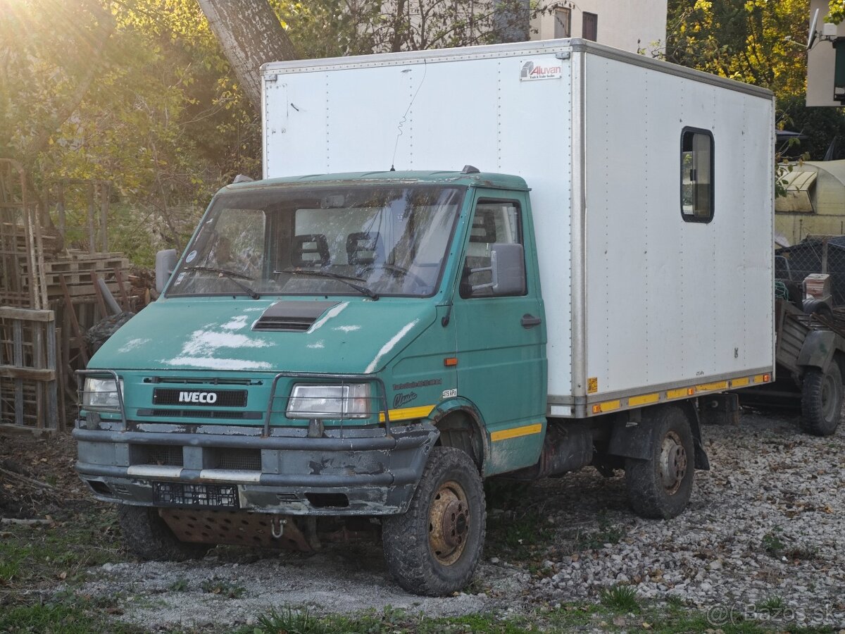 Predám Iveco Daily 4x4 skriňové OFFROAD