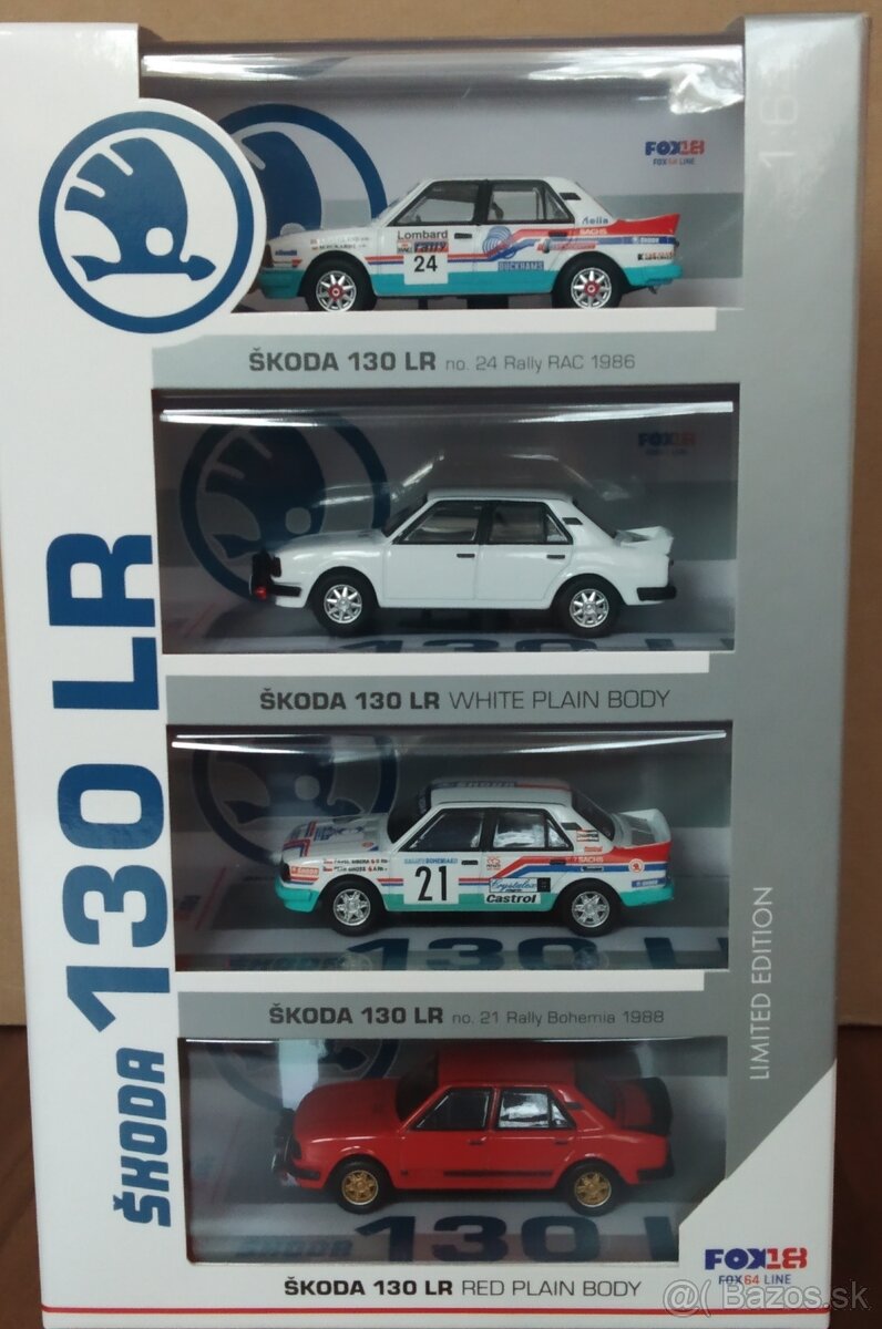 4 x Škoda 130 LR 1/64