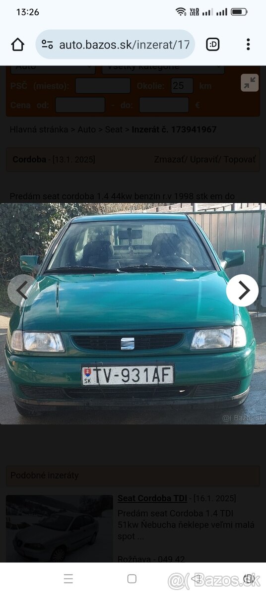 Seat Cordoba