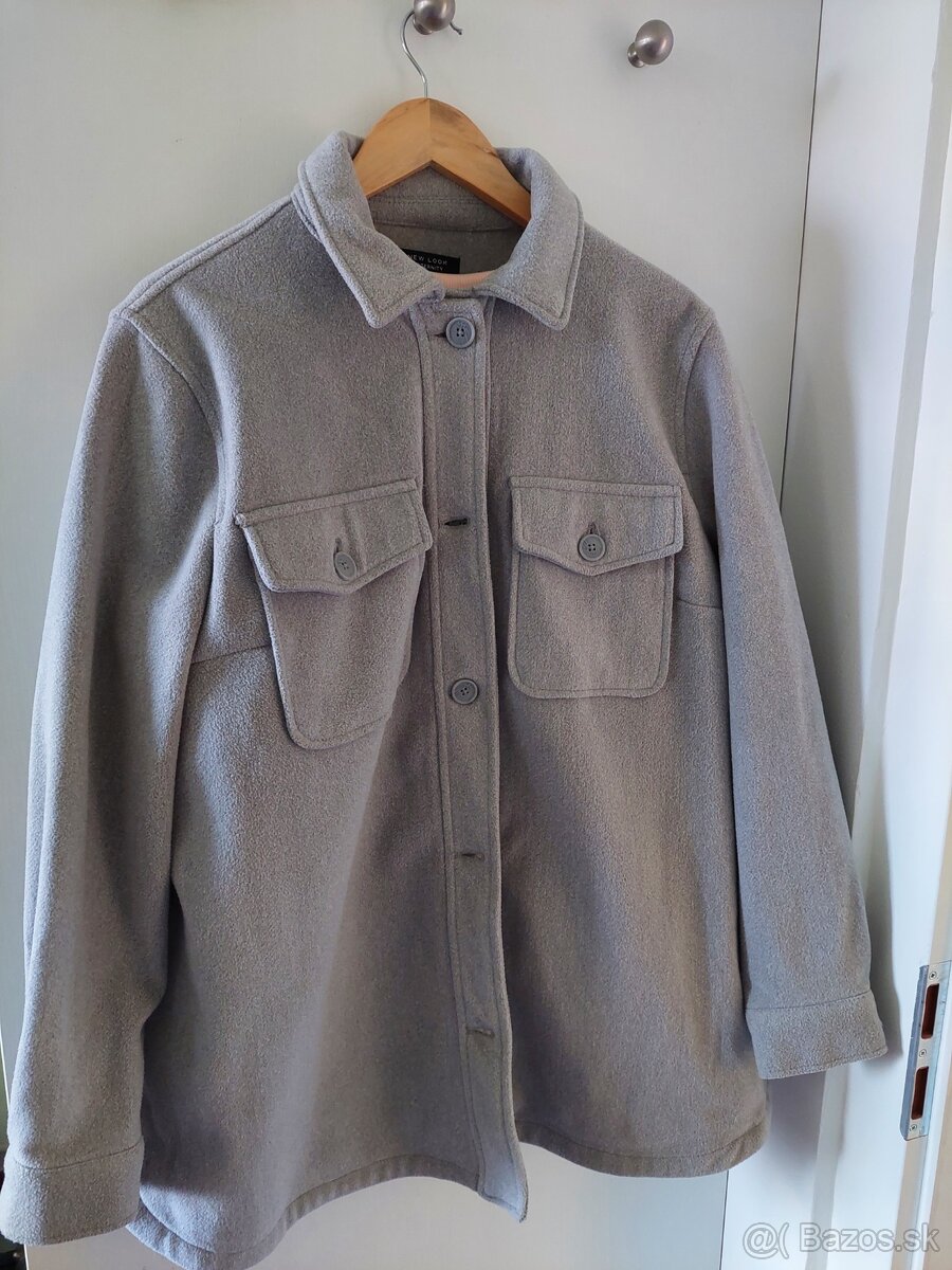 Oversize / tehotensky kabatik shaket