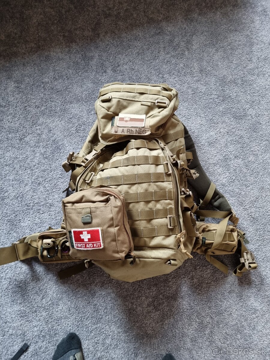 Batoh tacticalpro 45l + príslušenstvo