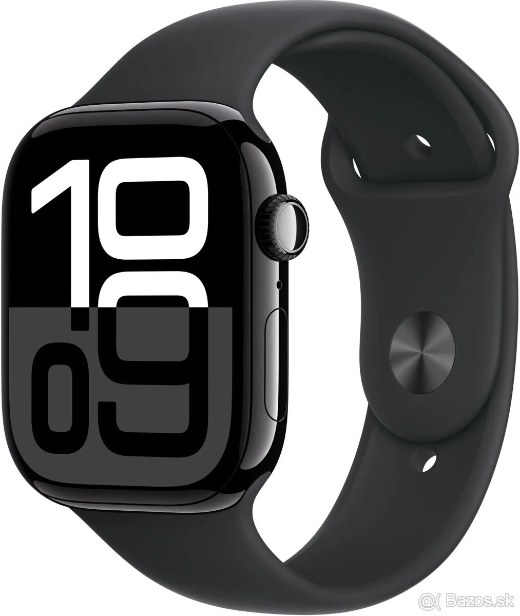 Apple Watch Series 10 46 mm Klavírne čierny hliník