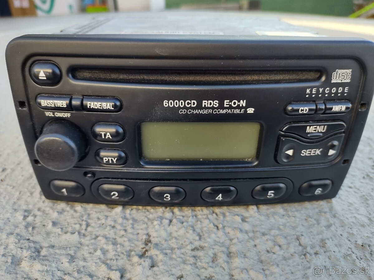 Rádio FORD 6000CD