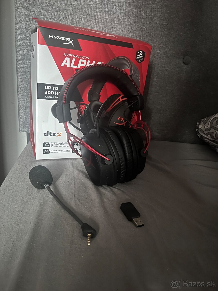 Headset HyperX Cloud Alpha Wireless