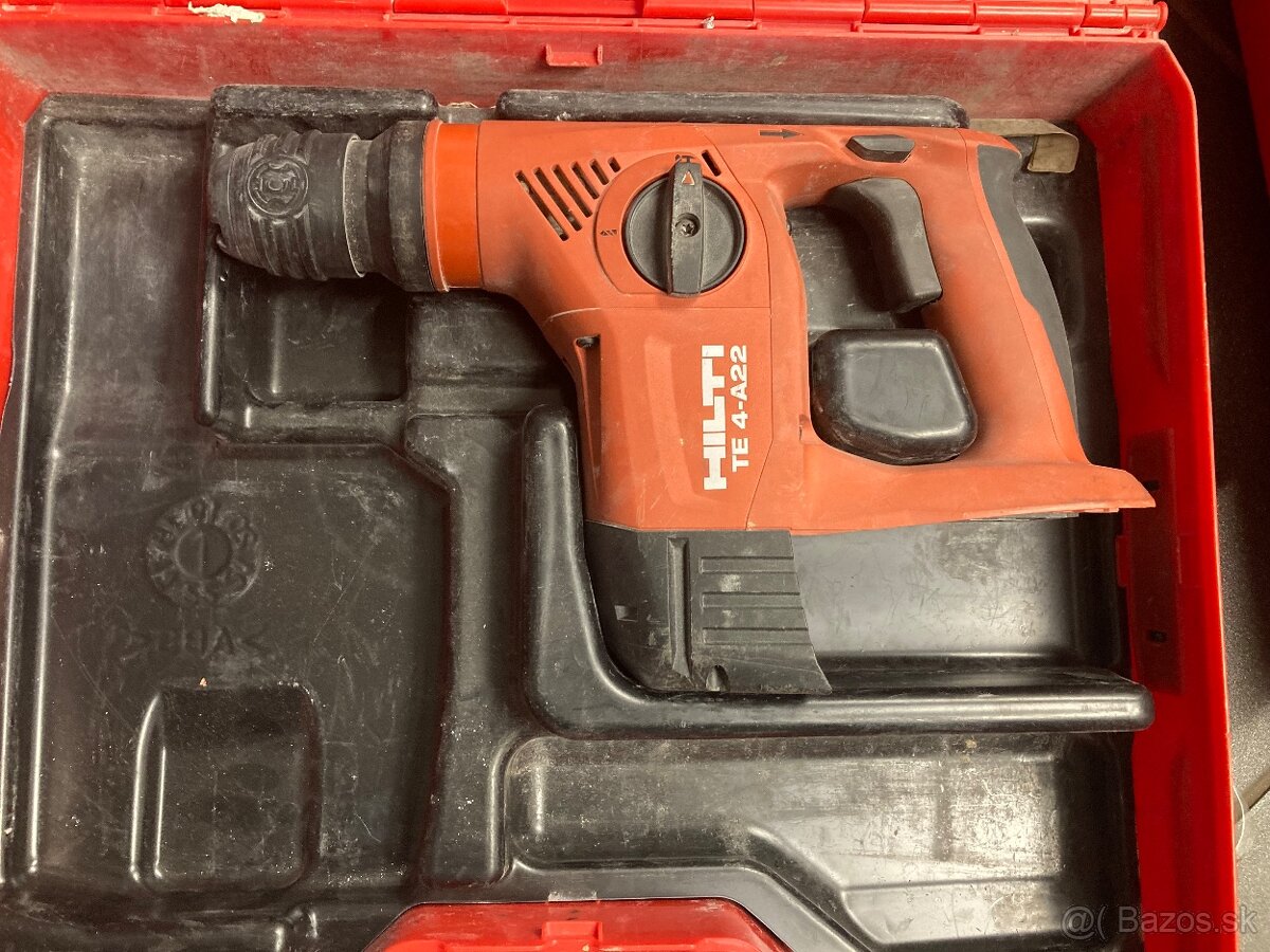 predám aku kladivo HILTI TE4-A22