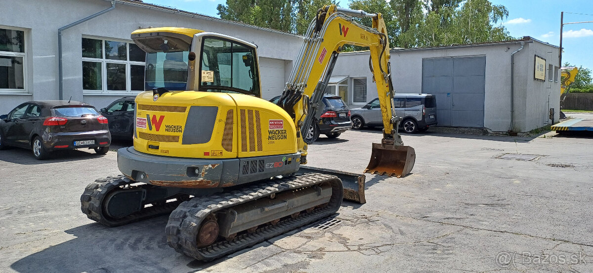 Pásové rýpadlo / Pásový Báger Wacker Neuson EZ80