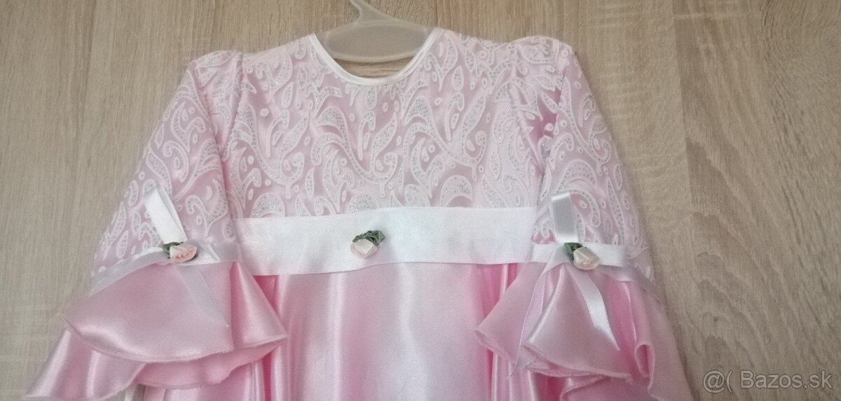 Ružové šaty č.116