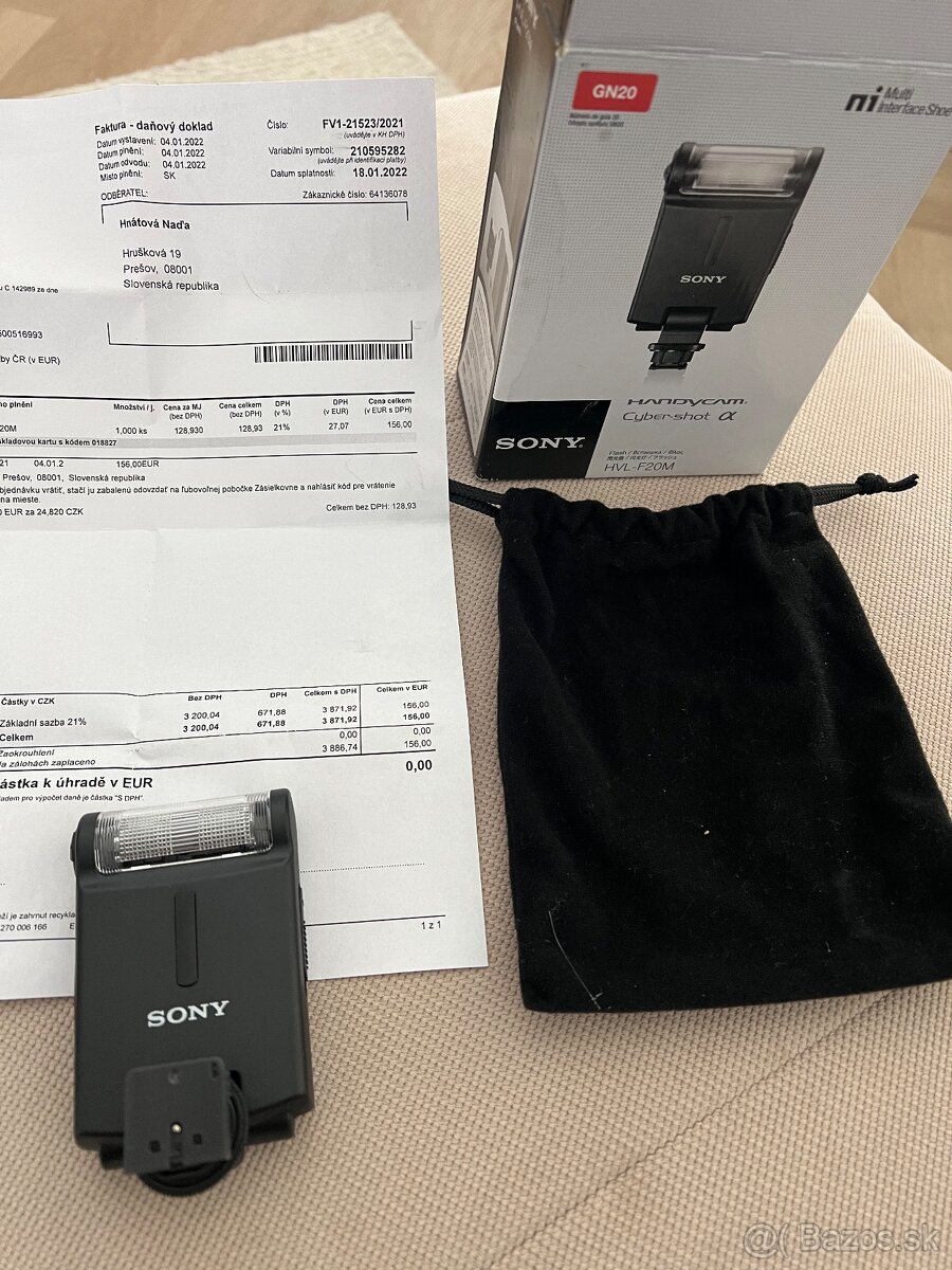 Sony blesk HVL-F20M