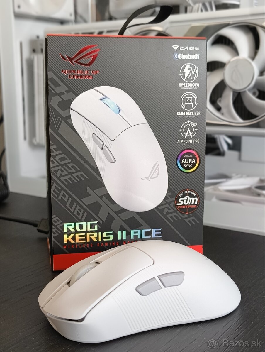 Predám/vymením - Asus Keris II ACE [Biela/Nová]