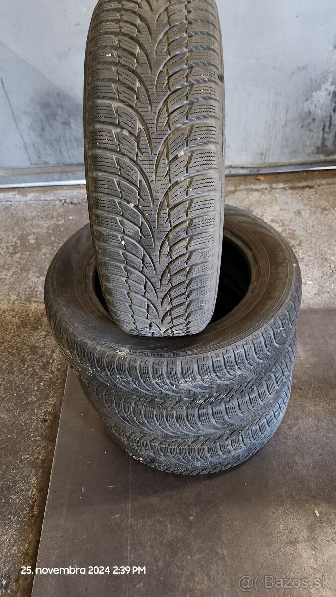 4ks 185/65 R15 Zimné Nokian