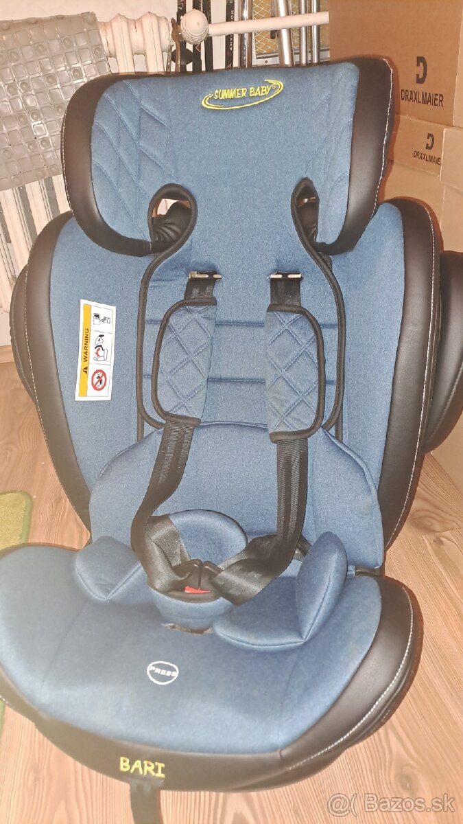 Predám autosedačku isofix otočnu