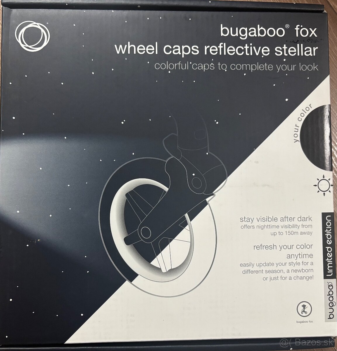 Bugaboo reflexné kryty kolies Fox3 ( Fox,Fox2)