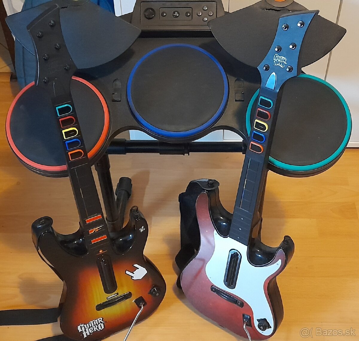 PS3 Guitar Hero set