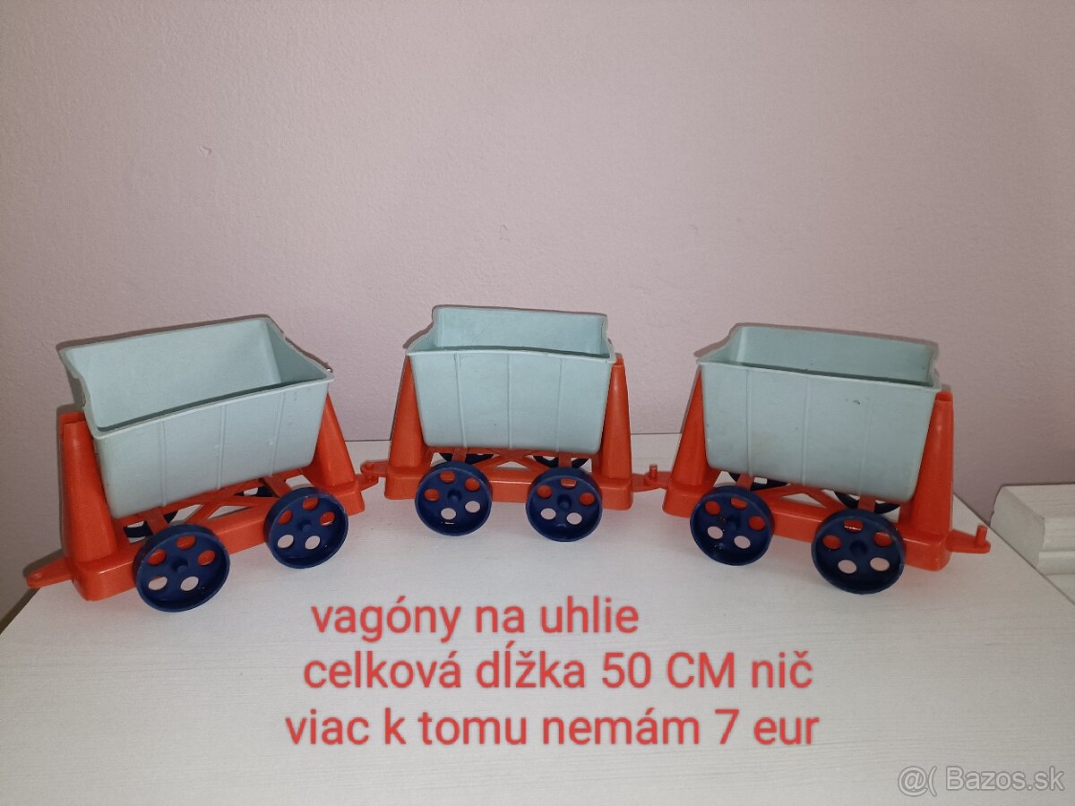 Retro hračka vagóny