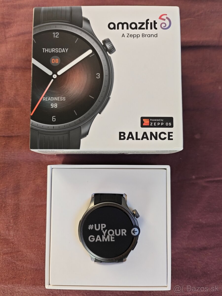 Amazfit Balance 46mm 1.5" Amoled,5ATM,NFC,BTcall,nové