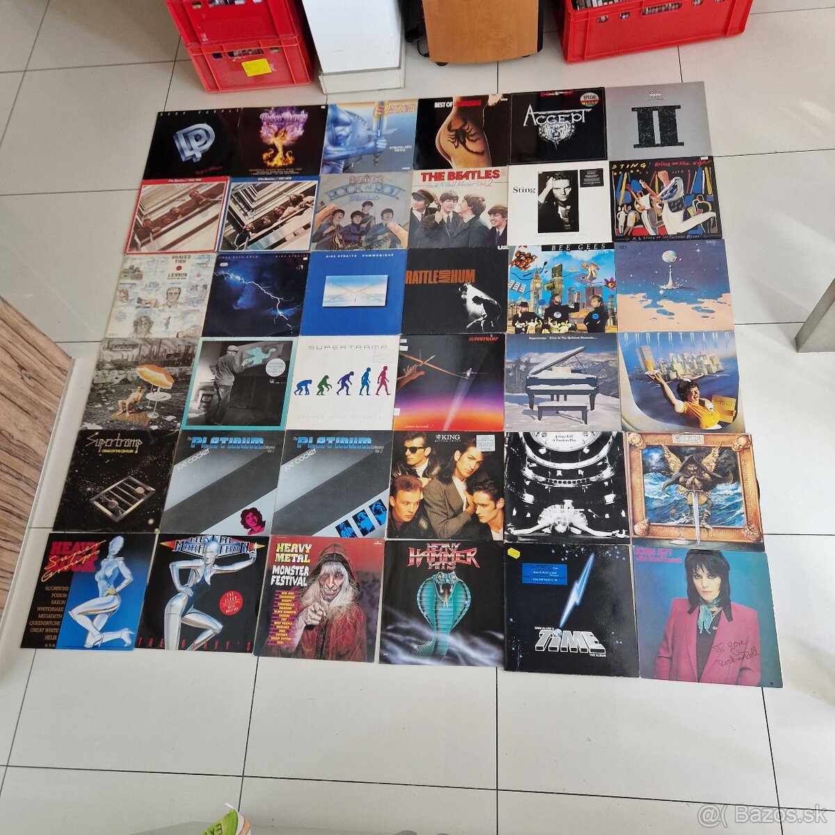 LP-čky...DEEP PURPLE,SAXON,SCORPIONS,ACCEPT,AXXIS,BEATLES...