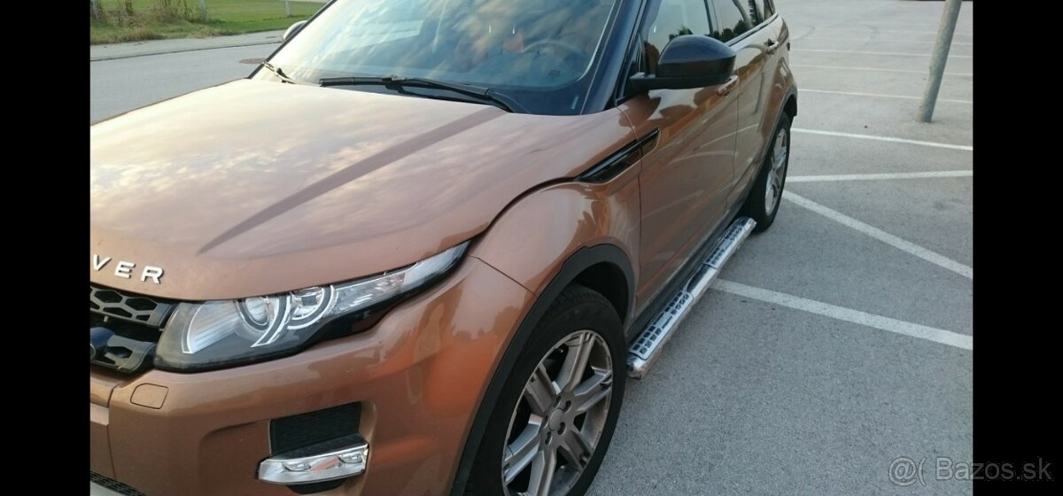 Bočné nášlapy na range rover evoque td4