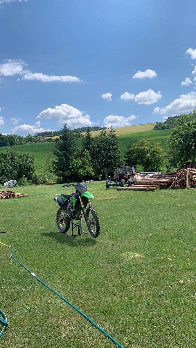 Kawasaki kx 250f 2012