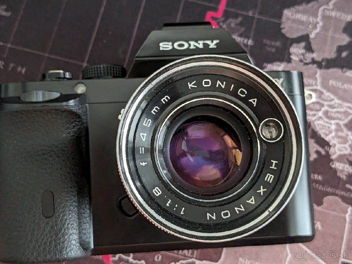 Konica Hexanon 45mm f1.8