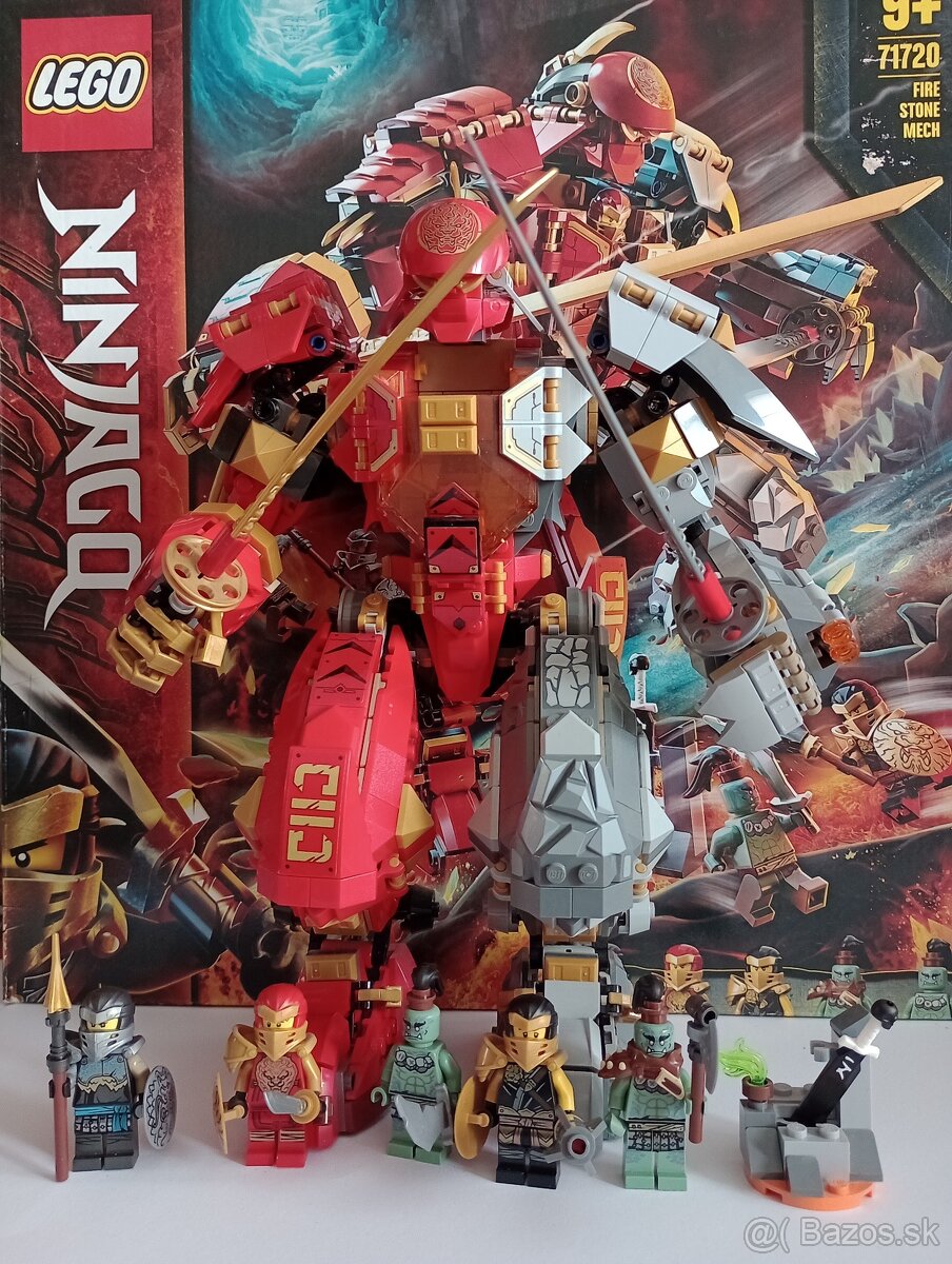 LEGO Ninjago 71720 Robot ohňa a kameňa