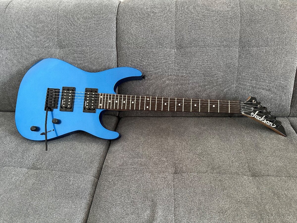 Jackson JS12 Dinky AH Metallic Blue Elektrická gitara