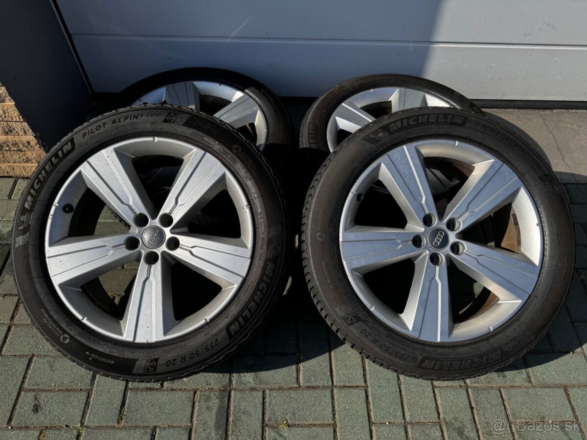 Kolesá Audi Q7 255/50 R20 Michelin Pilot Alpin 5