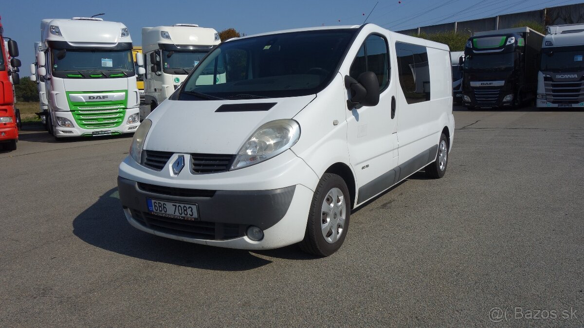 Prodám RENAULT TRAFIC 2,0 TDCi 84kW skříňový