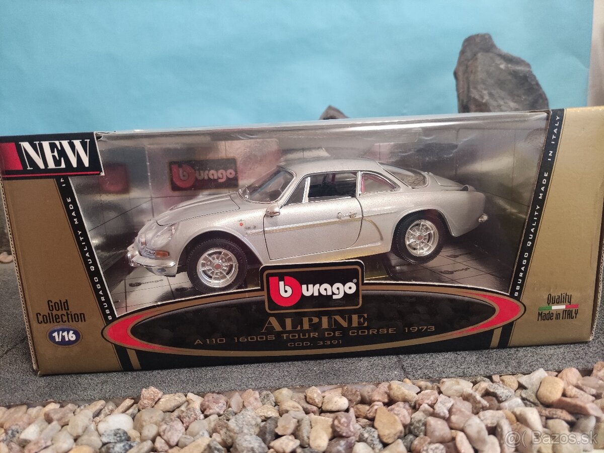 Prodám model 1:18 Renault Alpine a110 1600s 1973