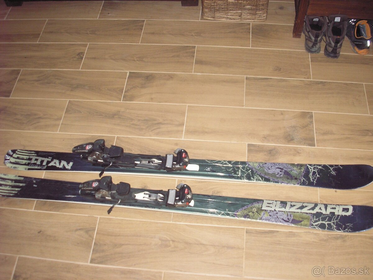 Predám  skialp  lyže  Blizzard Titan sidewall carbon  166cm