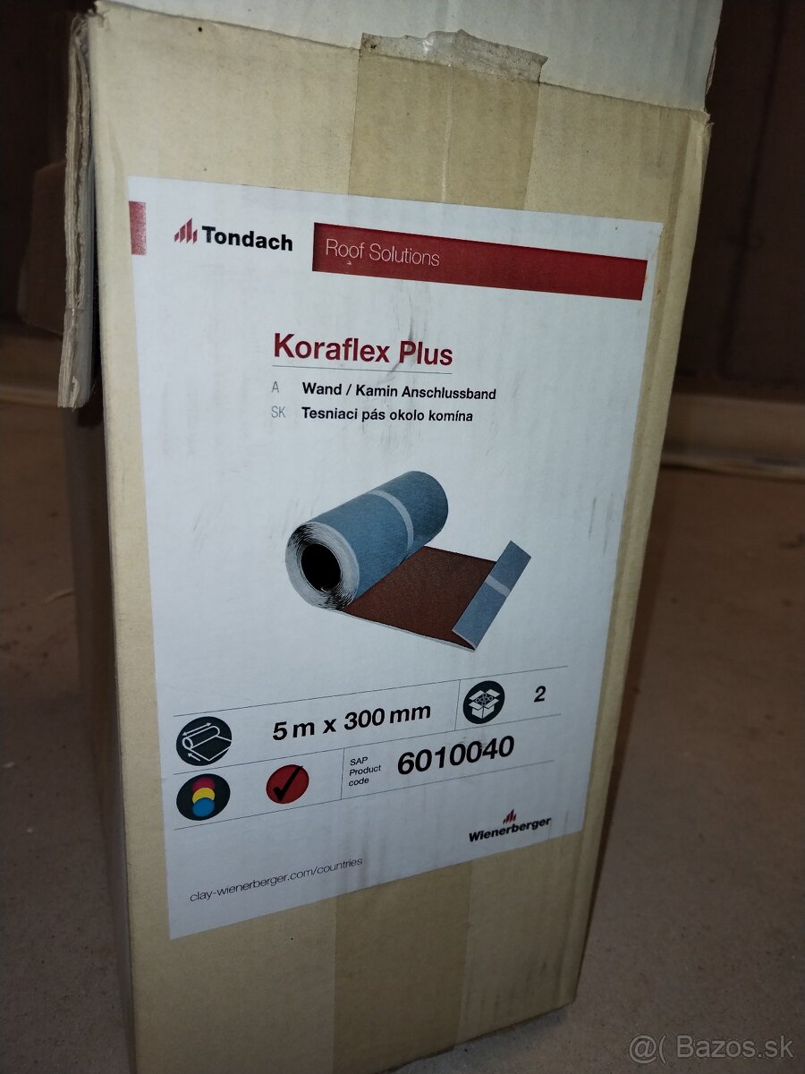 Koraflex Plus - tesniaci pás, hydroizolácia, polyizobutylén