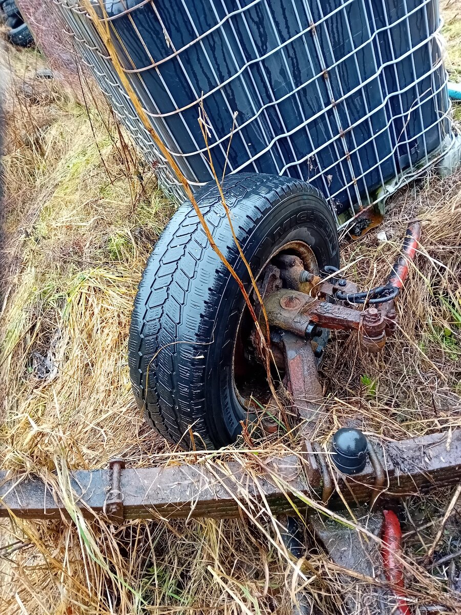 Predná náprava a prevodovka iveco