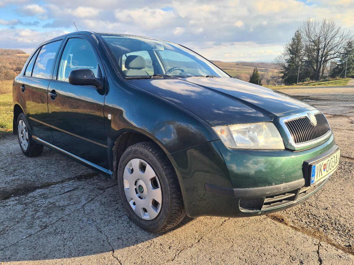 Škoda Fabia 1,2 HTP 2004 2. majiteľ SR