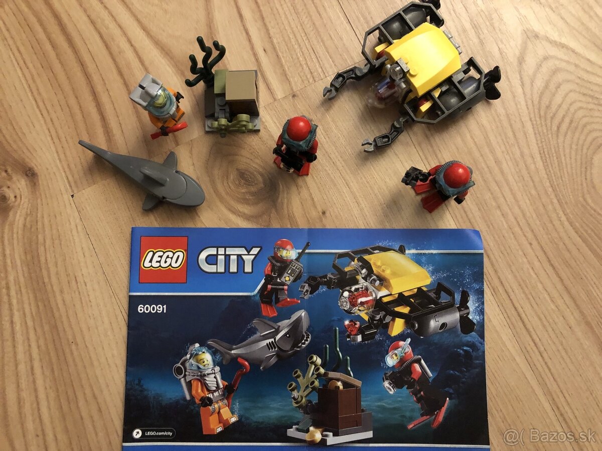 Lego CITY 60091 - Podmorská výprava