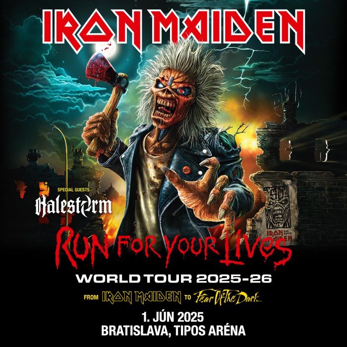 Iron Maiden 2x stání ~ Bratislava