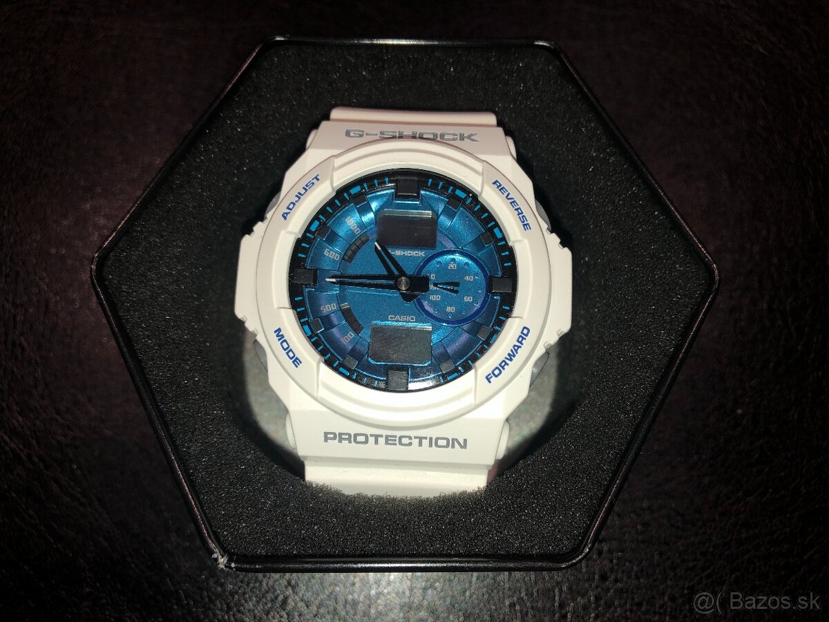 CASIO G-SHOCK White/blue