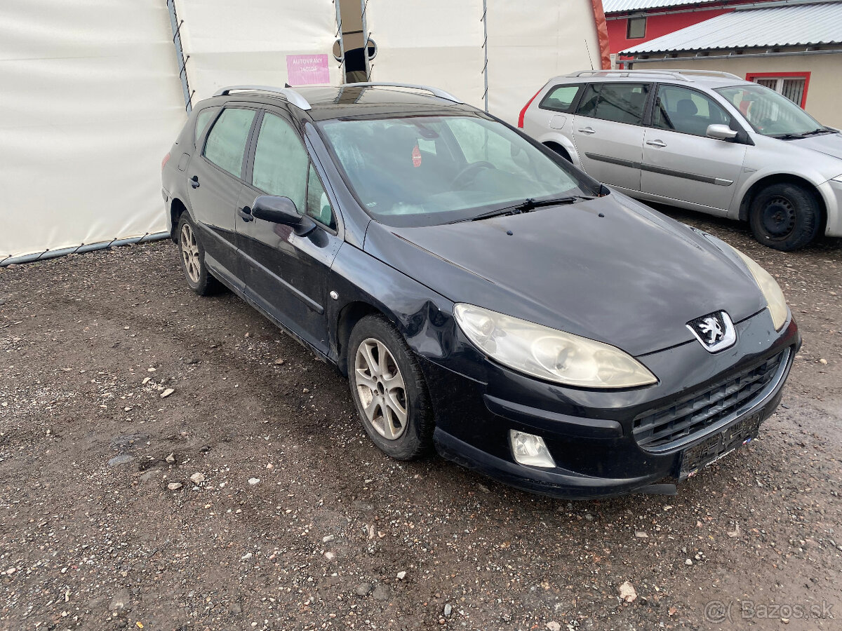 Peugeot 407 2,0 HDI 100KW RHR siemens prodám díly