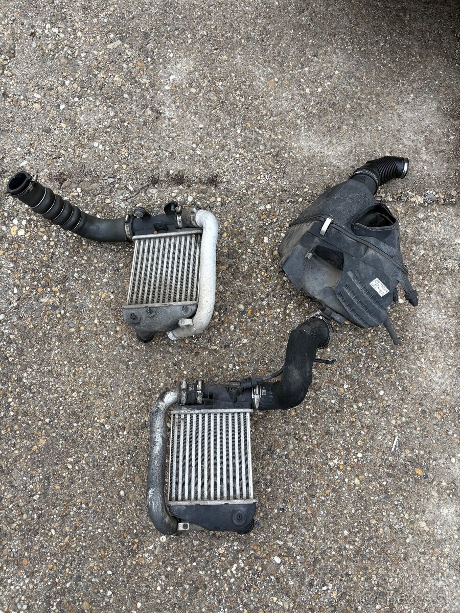 Intercooler filterbox Audi a6 c6 3.0tdi