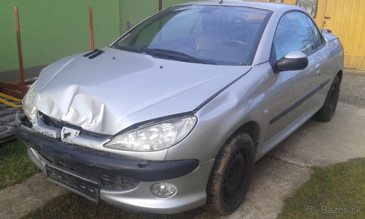 Peugeot 206cc 2,0benzin-Rozpredam