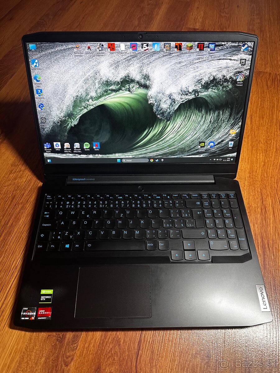 Lenovo IdeaPad Gaming 3-15ARH05 Onyx Black