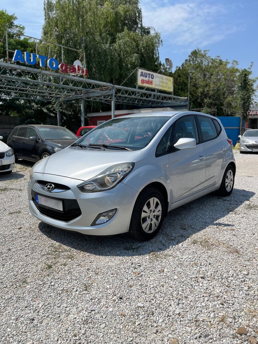 Hyundai ix20 1.4 benzín, 2011, 66 kW, 157301 km