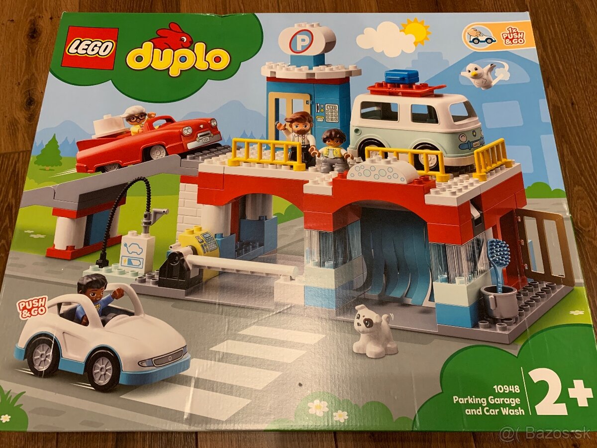 Predám Lego DUPLO 10948 - Garáž a autoumyváreň