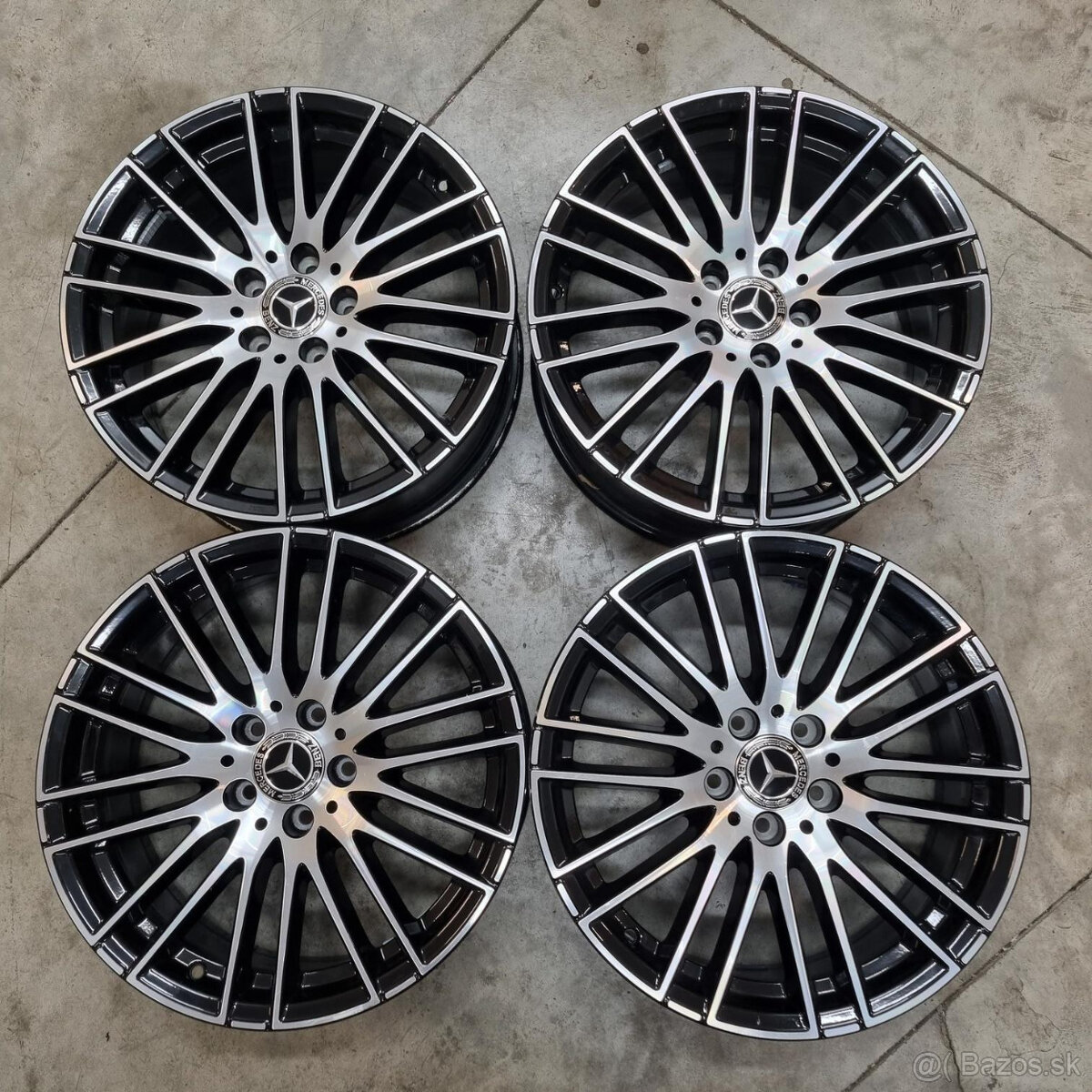 Hliníkové Mercedes C disky 5x112 R18 ET40