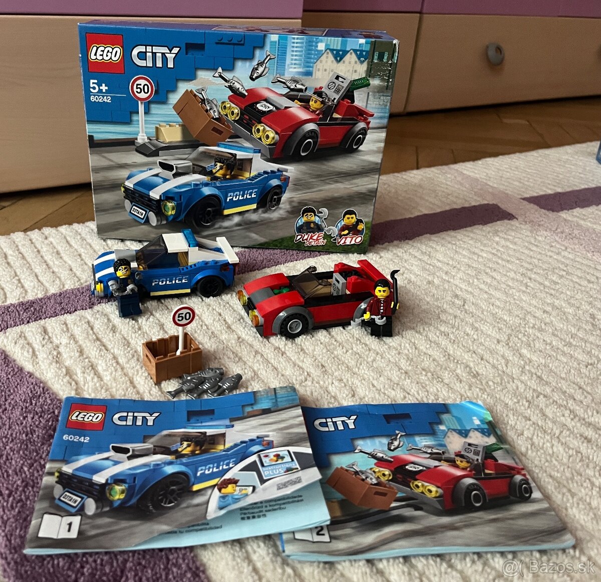 LEGO CITY 60242  - autíčka