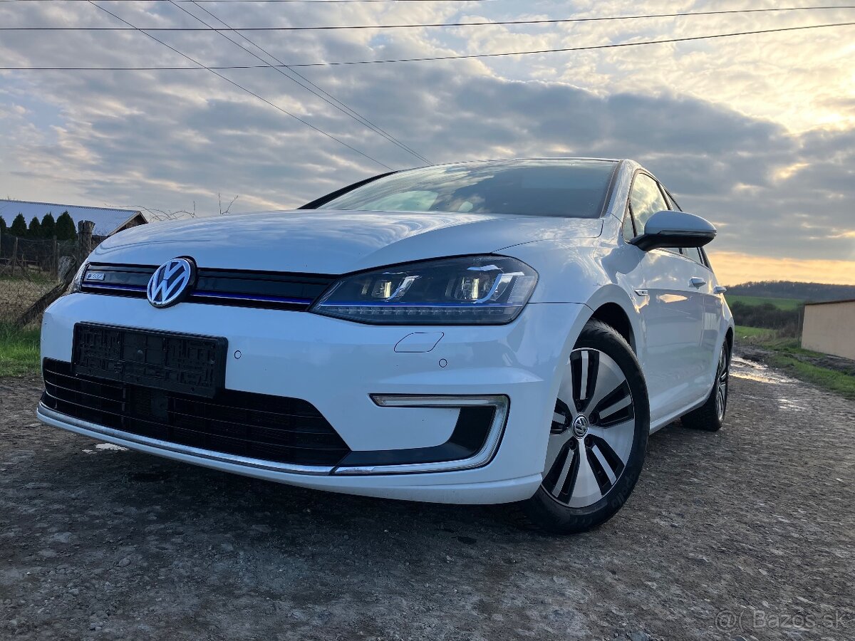 vw egolf, elektromobil, elektro auto, e golf , full vybava