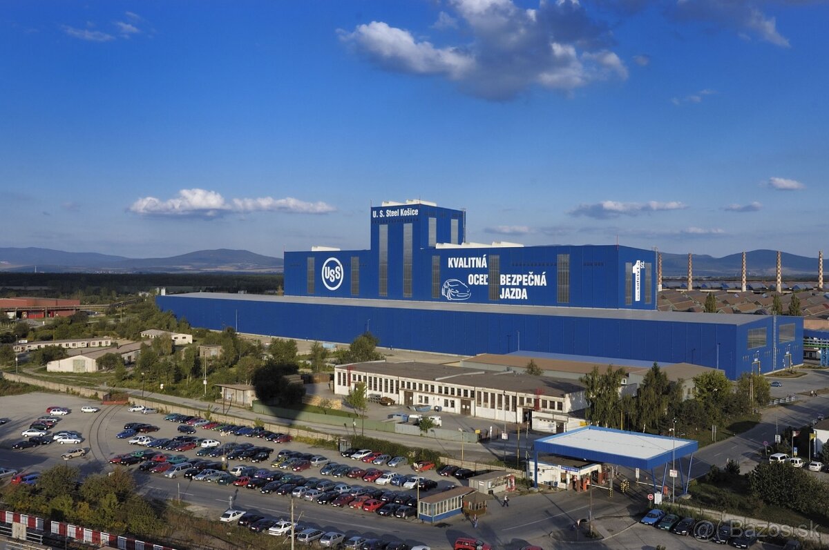 Ťahanie káblov US Steel Košice