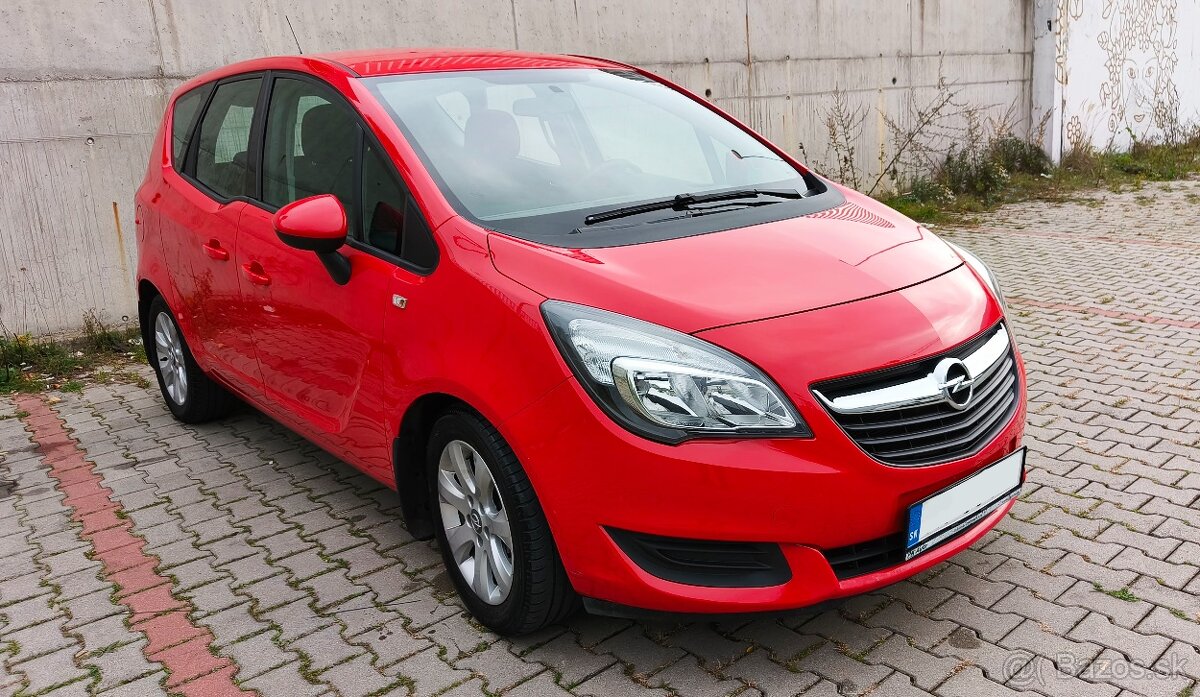 Predám Opel Meriva 1.4T LPG, iba 85900km, ťažné