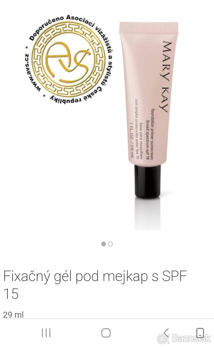 Fixacny gel Mary Kay